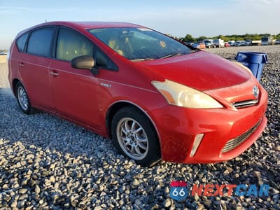 Czwarte zdjęcie samochodu z boku: 2012 TOYOTA PRIUS V THREE VIN:JTDZN3EU0C3071921 - miniatura