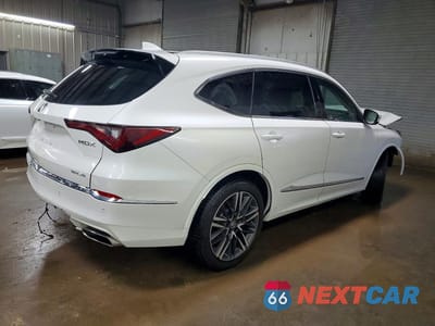 Trzecie zdjęcie samochodu z tyłu: 2025 ACURA MDX ADVANCE VIN:5J8YE1H88SL013490 - miniatura
