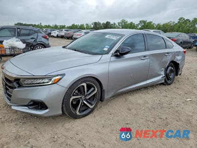 2021 HONDA ACCORD SPORT 1HGCV1F33MA105865 - główne zdjęcie licytacji z USA - miniatura