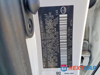 Zdjęcie 12 z 12 samochodu: 2023 LEXUS ES 350 BASE VIN:58ADZ1B13PU145110 - miniatura