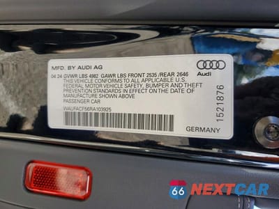Zdjęcie 13 z 13 samochodu: 2024 AUDI A5 PREMIUM PLUS 45 VIN:WAUFACF56RA103925 - miniatura