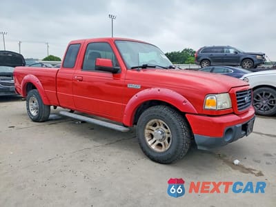 Czwarte zdjęcie samochodu z boku: 2008 FORD RANGER SUPER CAB VIN:1FTYR14U38PA86421 - miniatura
