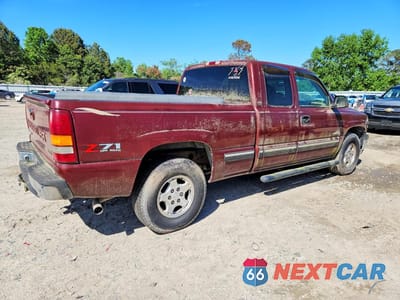 Trzecie zdjęcie samochodu z tyłu: 2002 CHEVROLET SILVERADO K1500 VIN:1GCEK19T62Z189352 - miniatura