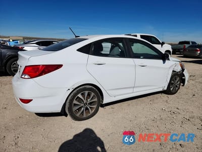 Trzecie zdjęcie samochodu z tyłu: 2017 HYUNDAI ACCENT VALUE EDITION VIN:KMHCT4AE1HU224173 - miniatura