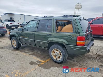 Drugie zdjęcie samochodu z przodu: 1997 JEEP GRAND CHEROKEE LIMITED VIN:1J4GZ78YXVC563693 - miniatura