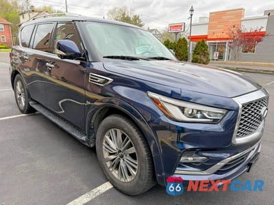 Czwarte zdjęcie samochodu z boku: 2020 INFINITI QX80 LUXE VIN:JN8AZ2NFXL9703905 - miniatura