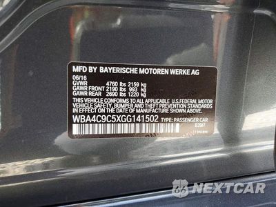 Zdjęcie 12 z 12 samochodu: 2016 BMW 428 XI GRAN COUPE VIN:WBA4C9C5XGG141502 - miniatura