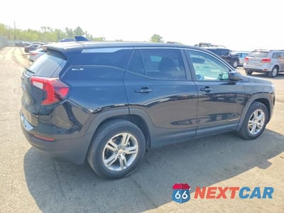 Trzecie zdjęcie samochodu z tyłu: 2022 GMC TERRAIN SLE VIN:3GKALMEV2NL123871 - miniatura