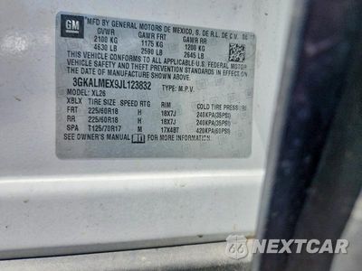 Zdjęcie 13 z 13 samochodu: 2018 GMC TERRAIN SLE VIN:3GKALMEX9JL123832 - miniatura