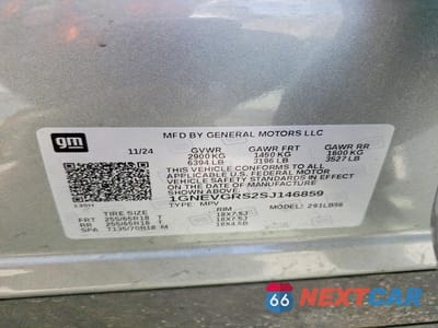 Zdjęcie 13 z 13 samochodu: 2025 CHEVROLET TRAVERSE LT VIN:1GNEVGRS2SJ146859 - miniatura