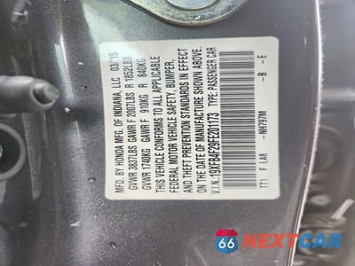 Zdjęcie 12 z 12 samochodu: 2015 HONDA CIVIC HYBRID VIN:19XFB4F29FE201173 - miniatura