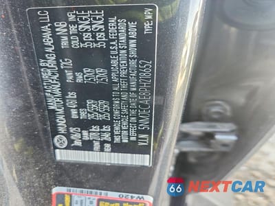 Zdjęcie 14 z 14 samochodu: 2023 HYUNDAI TUCSON VIN:5NMJECAE8PH218652 - miniatura