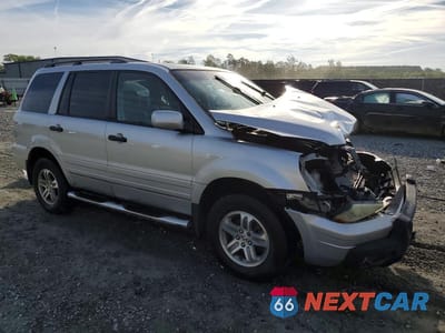 Czwarte zdjęcie samochodu z boku: 2005 HONDA PILOT EXL VIN:5FNYF18665B006894 - miniatura