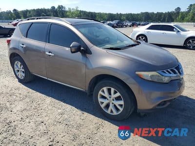 Czwarte zdjęcie samochodu z boku: 2012 NISSAN MURANO S VIN:JN8AZ1MU9CW118325 - miniatura