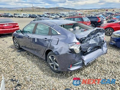 Drugie zdjęcie samochodu z przodu: 2019 HONDA CIVIC LX VIN:2HGFC2F64KH519867 - miniatura