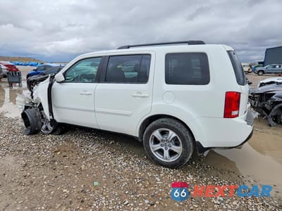 Drugie zdjęcie samochodu z przodu: 2012 HONDA PILOT EXL VIN:5FNYF4H55CB021361 - miniatura
