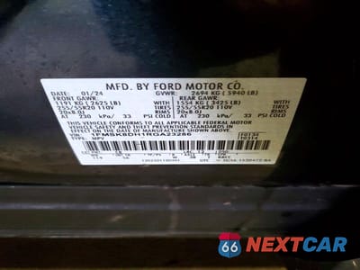 Zdjęcie 14 z 14 samochodu: 2024 FORD EXPLORER XLT VIN:1FMSK8DH1RGA23286 - miniatura