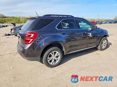 Trzecie zdjęcie samochodu z tyłu: 2016 CHEVROLET EQUINOX LT VIN:2GNALCEKXG6338215 - miniatura
