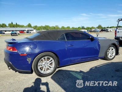 Trzecie zdjęcie samochodu z tyłu: 2015 CHEVROLET CAMARO LT VIN:2G1FD3D31F9201983 - miniatura