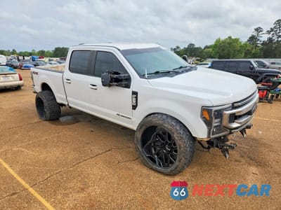 Czwarte zdjęcie samochodu z boku: 2020 FORD F250 SUPER DUTY VIN:1FT7W2BTXLEE05497 - miniatura