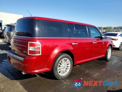 Trzecie zdjęcie samochodu z tyłu: 2019 FORD FLEX SEL VIN:2FMGK5C86KBA39308 - miniatura