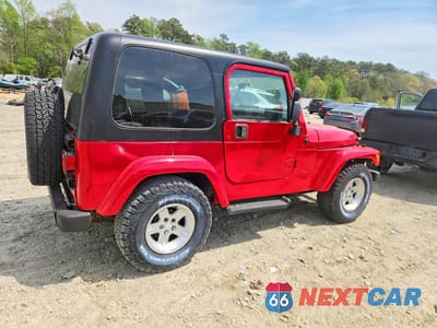 Trzecie zdjęcie samochodu z tyłu: 2006 JEEP WRANGLER / TJ SPORT VIN:1J4FA49S46P767105 - miniatura