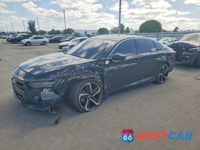 2021 HONDA ACCORD SPORT 1HGCV1F33MA122858 - główne zdjęcie licytacji z USA - miniatura