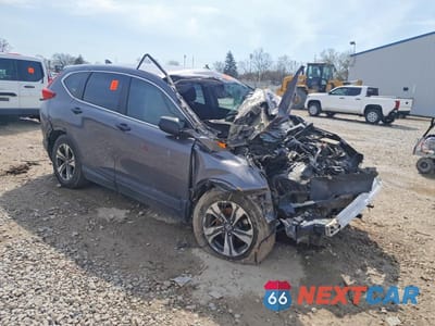 Czwarte zdjęcie samochodu z boku: 2018 HONDA CR-V LX VIN:2HKRW6H37JH206752 - miniatura