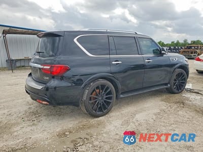 Trzecie zdjęcie samochodu z tyłu: 2022 INFINITI QX80 LUXE VIN:JN8AZ2AE2N9291673 - miniatura