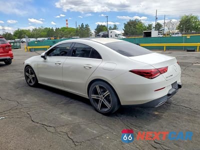 Drugie zdjęcie samochodu z przodu: 2020 MERCEDES-BENZ CLA 250 4MATIC VIN:WDD5J4HB8LN036449 - miniatura