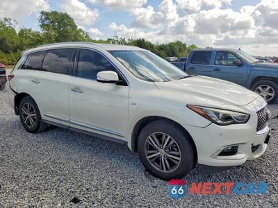 Czwarte zdjęcie samochodu z boku: 2019 INFINITI QX60 LUXE VIN:5N1DL0MN3KC512055 - miniatura