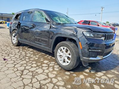 Czwarte zdjęcie samochodu z boku: 2023 JEEP GRAND CHEROKEE L LIMITED VIN:1C4RJKBG5P8830981 - miniatura