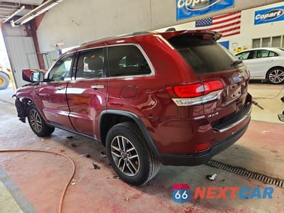 Drugie zdjęcie samochodu z przodu: 2021 JEEP GRAND CHEROKEE LIMITED VIN:1C4RJFBG0MC636150 - miniatura