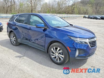 Czwarte zdjęcie samochodu z boku: 2022 CHEVROLET EQUINOX LT VIN:3GNAXUEV7NL221186 - miniatura