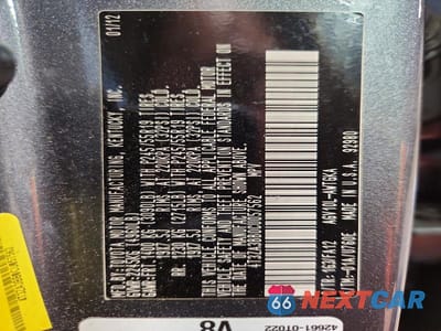 Zdjęcie 13 z 13 samochodu: 2012 TOYOTA VENZA LE VIN:4T3ZA3BB0CU057562 - miniatura