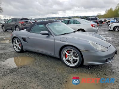 Czwarte zdjęcie samochodu z boku: 2003 PORSCHE BOXSTER S VIN:WP0CB298X3U661592 - miniatura