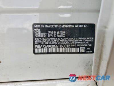 Zdjęcie 12 z 12 samochodu: 2021 BMW 228XI VIN:WBA73AK08M7H63812 - miniatura