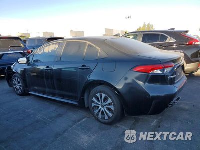 Drugie zdjęcie samochodu z przodu: 2021 TOYOTA COROLLA LE VIN:JTDEAMDE0MJ024296 - miniatura
