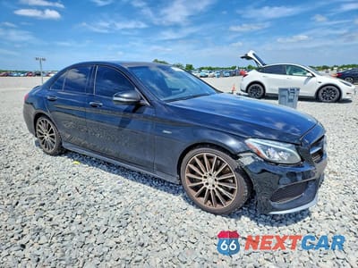Czwarte zdjęcie samochodu z boku: 2016 MERCEDES-BENZ C 450 4MATIC AMG VIN:55SWF6EB0GU115553 - miniatura