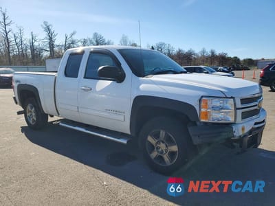 Czwarte zdjęcie samochodu z boku: 2012 CHEVROLET SILVERADO K1500 LTZ VIN:1GCRKTE74CZ254948 - miniatura