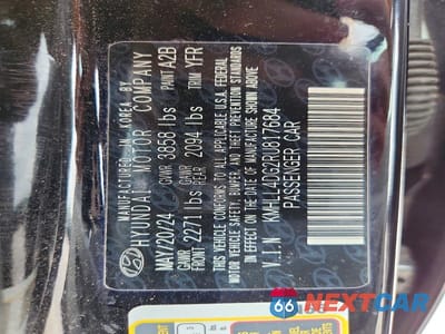 Zdjęcie 13 z 13 samochodu: 2024 HYUNDAI ELANTRA VIN:KMHLL4DG2RU817684 - miniatura