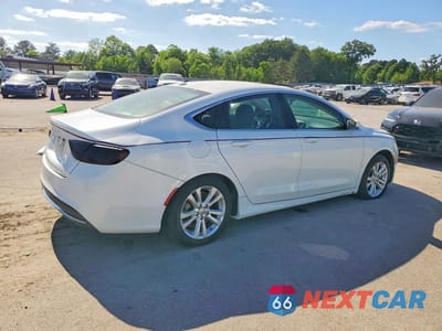 Trzecie zdjęcie samochodu z tyłu: 2015 CHRYSLER 200 LIMITED VIN:1C3CCCAB5FN632689 - miniatura