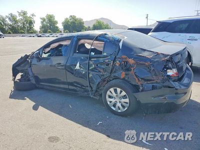 Drugie zdjęcie samochodu z przodu: 2012 HONDA CIVIC LX VIN:2HGFB2F57CH323840 - miniatura
