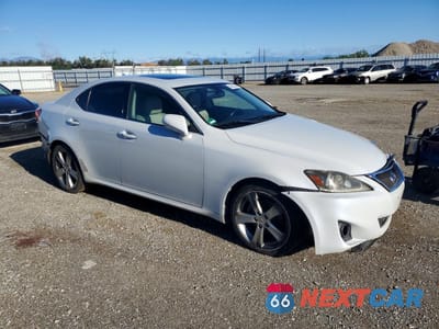 Czwarte zdjęcie samochodu z boku: 2011 LEXUS IS 250 BASE VIN:JTHBF5C27B5136762 - miniatura