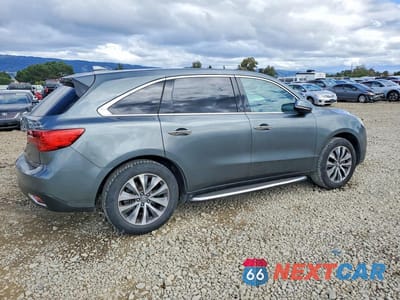 Trzecie zdjęcie samochodu z tyłu: 2016 ACURA MDX TECHNOLOGY VIN:5FRYD3H42GB003735 - miniatura