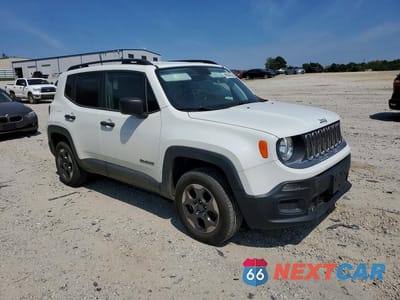 Czwarte zdjęcie samochodu z boku: 2018 JEEP RENEGADE SPORT VIN:ZACCJBAB2JPH01723 - miniatura