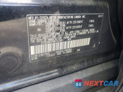 Zdjęcie 12 z 12 samochodu: 2021 TOYOTA RAV4 LE VIN:2T3G1RFV1MC242981 - miniatura