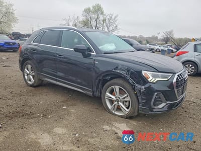 Czwarte zdjęcie samochodu z boku: 2024 AUDI Q3 PREMIUM S LINE 45 VIN:WA1DECF37R1159914 - miniatura