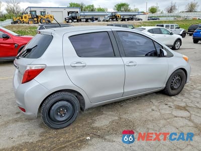 Trzecie zdjęcie samochodu z tyłu: 2014 TOYOTA YARIS 5-DOOR L VIN:JTDKTUD30ED591118 - miniatura