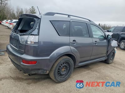 Trzecie zdjęcie samochodu z tyłu: 2012 MITSUBISHI OUTLANDER ES VIN:JA4AS2AW0CU600828 - miniatura
